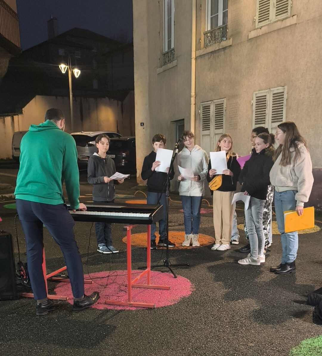 Chorale au collège Saint-Viateur